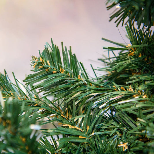 48" Sierra Fir Wreath Unlit - foliage close-up