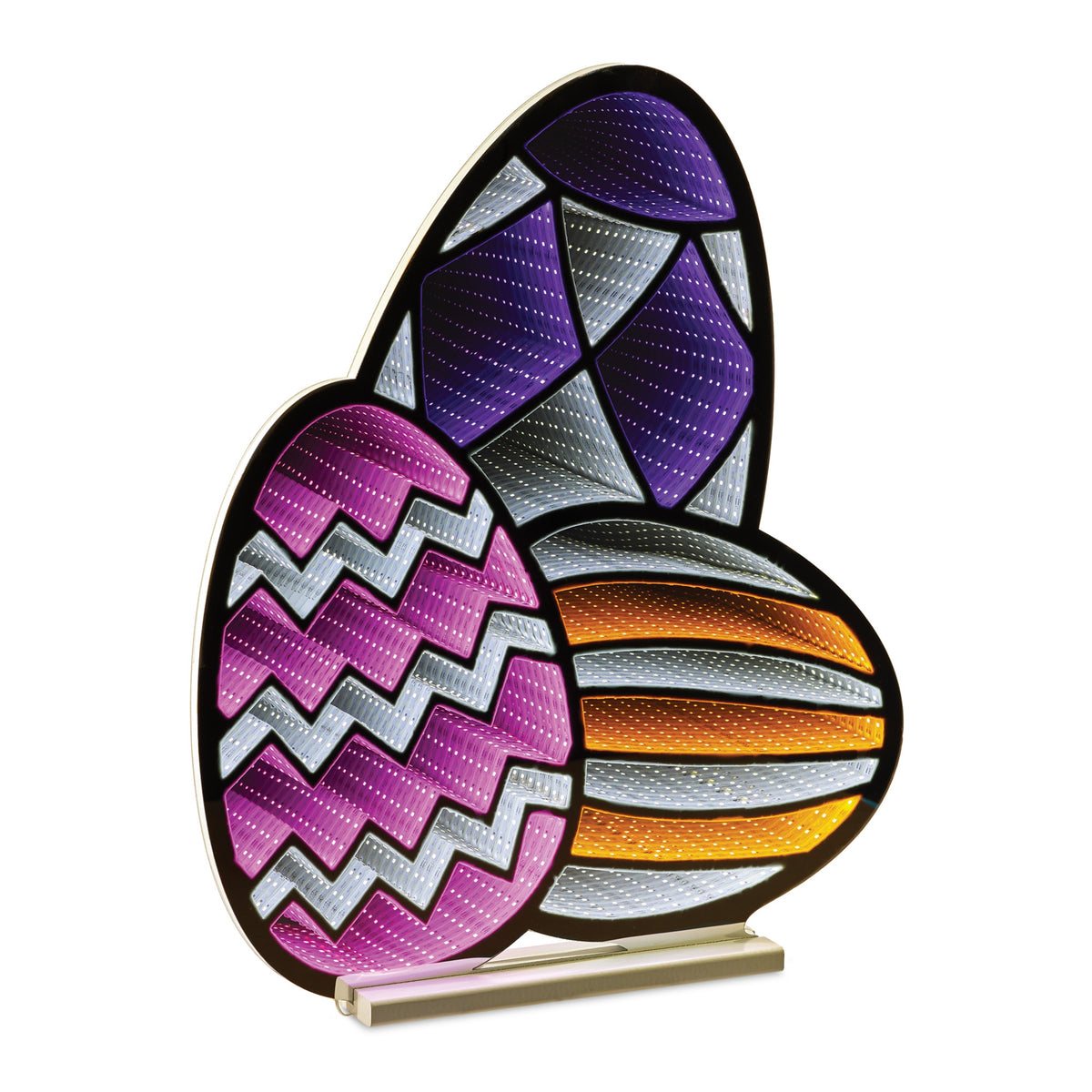 Luz infinita con triple huevo de Pascua