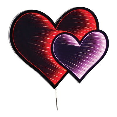 Doble Corazón Infinito 40 cm