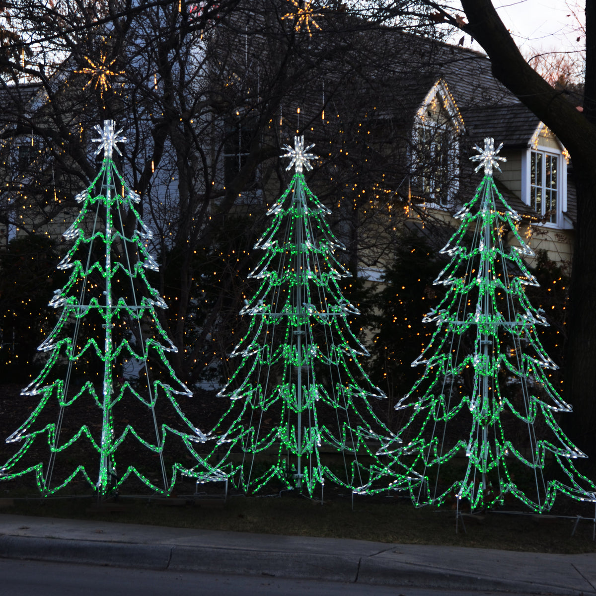 Árbol 3D LED
