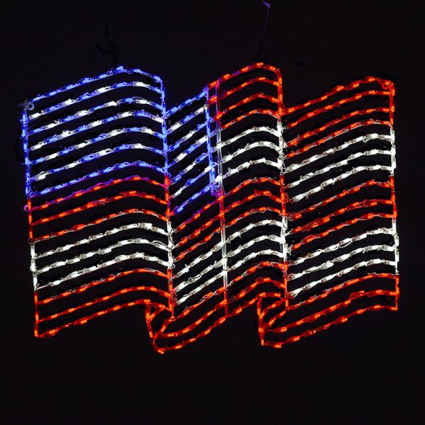 Bandera ondulante LED