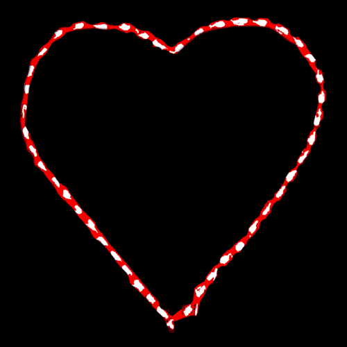 Pantalla LED Animada de Corazón Palpitante