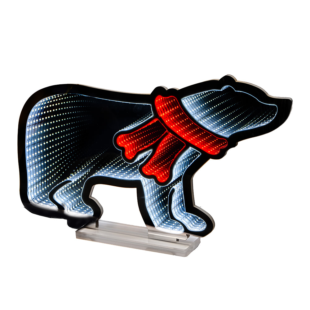 Oso polar infinito grande