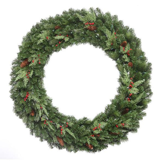 Corona LED de 48" Mountain Pine blanco cálido