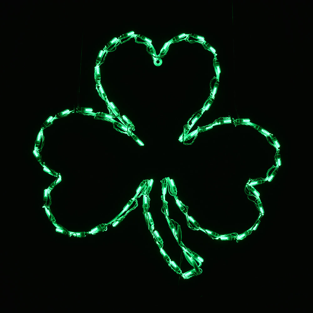 Display LED de trébol para el Día de San Patricio (26")