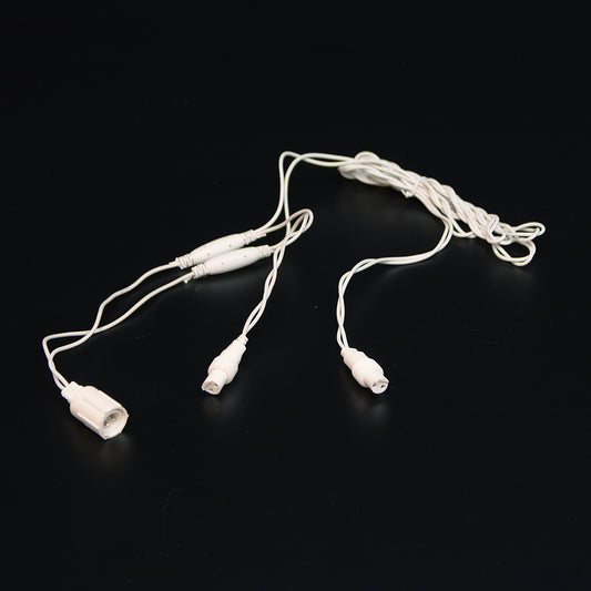 Cable divisor en Y blanco de 2 pines