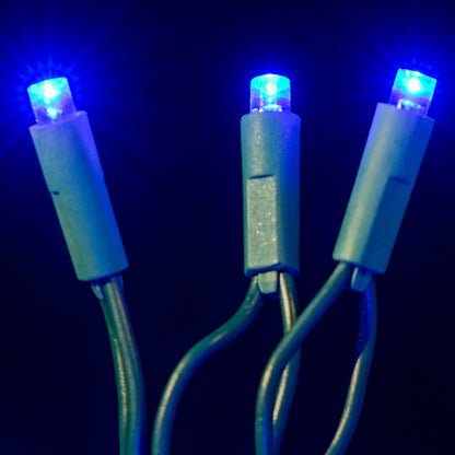 Juego de luces LED cóncavas de 5 mm, 70 unidades, separación de 4", dos cables - Luces profesionales
