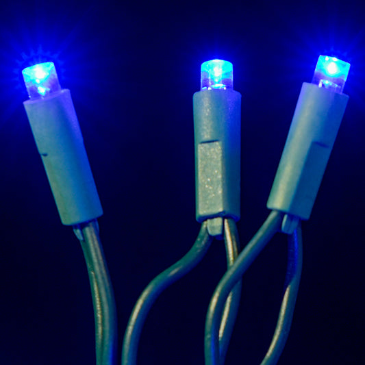 Juego de luces LED cóncavas de 5 mm, 70 unidades, separación de 4", dos cables - Luces profesionales