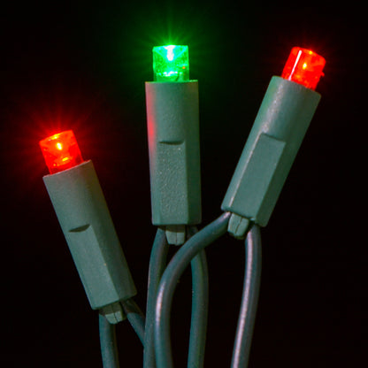 Juego de luces LED cóncavas de 5 mm, 70 unidades, separación de 4", dos cables - Luces profesionales