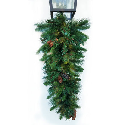 Guirnalda de pino Noble mixto sin luces de 48 plg