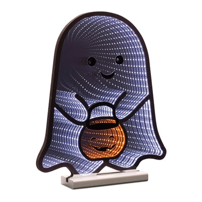 Fantasma con cubo de caramelos