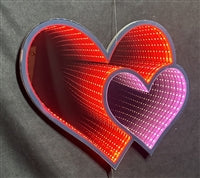 Doble Corazón Infinito 40 cm