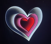Infinito Triple Corazón 23.55"