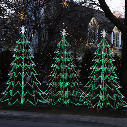 Árbol 3D LED