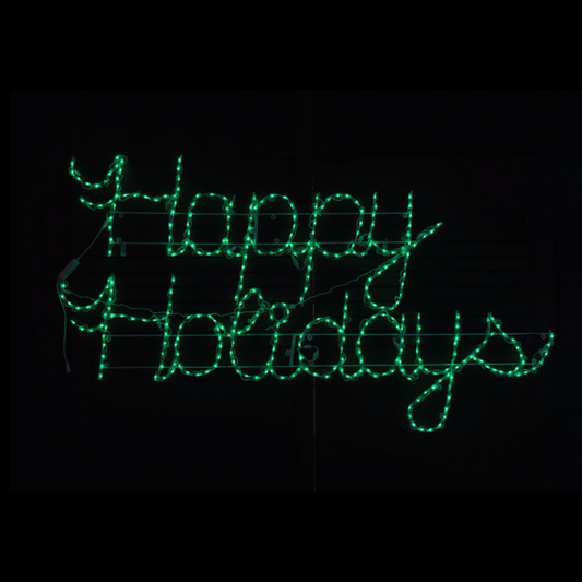 LED Felices Fiestas RGB con Control Remoto