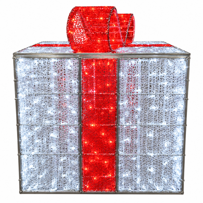 Gift Box PVC Mesh 3D Display – 48x48
