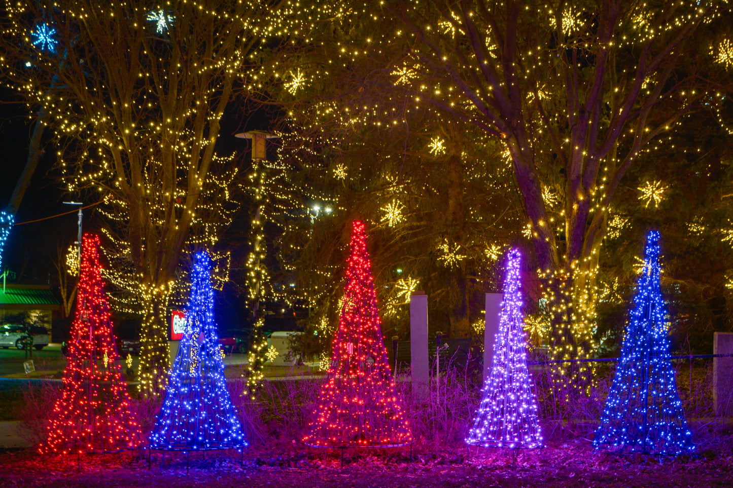 Mini árbol de luces de 8'