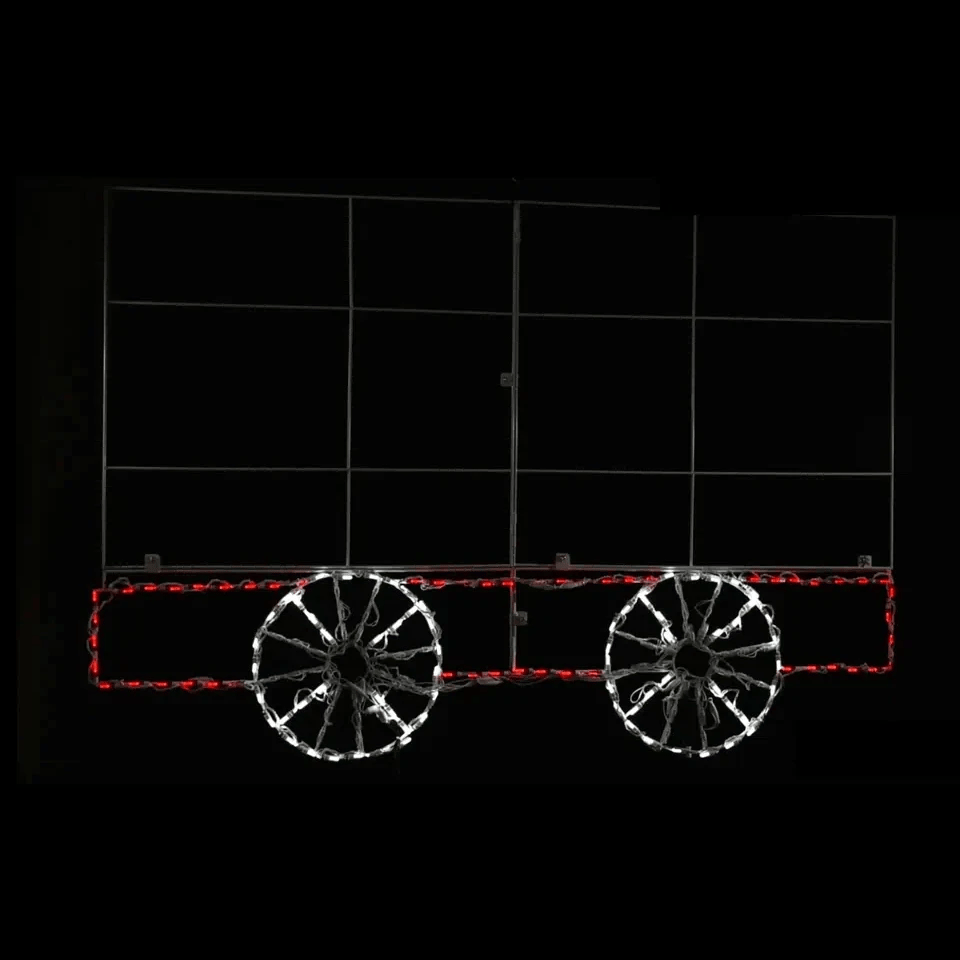 Customizable Train Car Animated LED Display