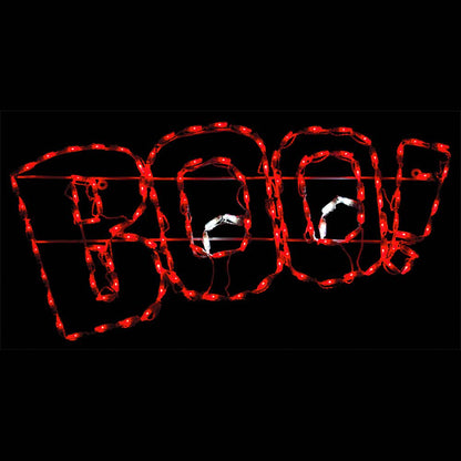 Pantalla LED "Halloween Boo" (101.6 cm)
