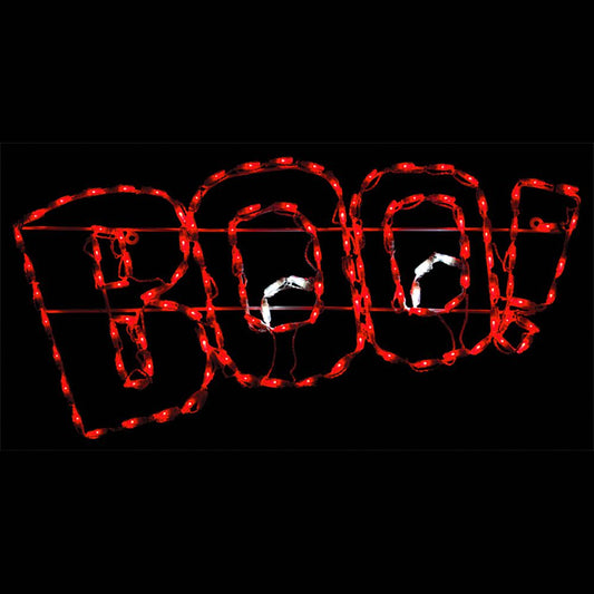 Pantalla LED "Halloween Boo" (101.6 cm)