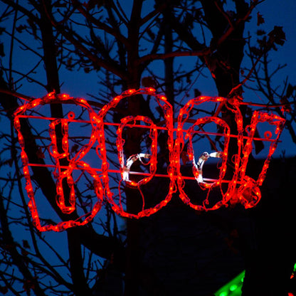 Pantalla LED "Halloween Boo" (101.6 cm)