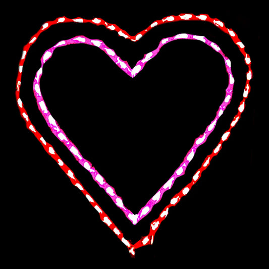 Pantalla LED Animada de Corazón Palpitante