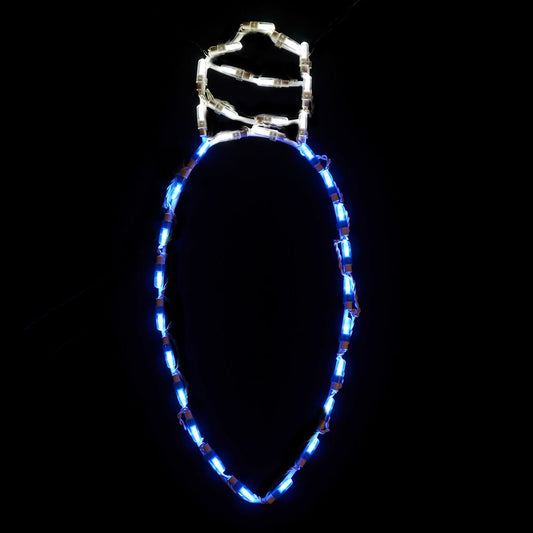 Bombilla de Navidad con LED - Azul (91 cm)