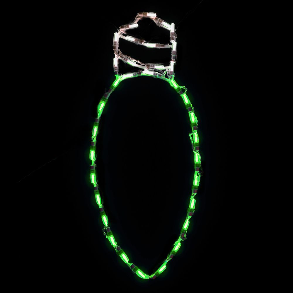 Bombilla LED navideña - Verde (91,44 cm)