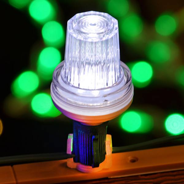 Luz estroboscópica LED con base C9