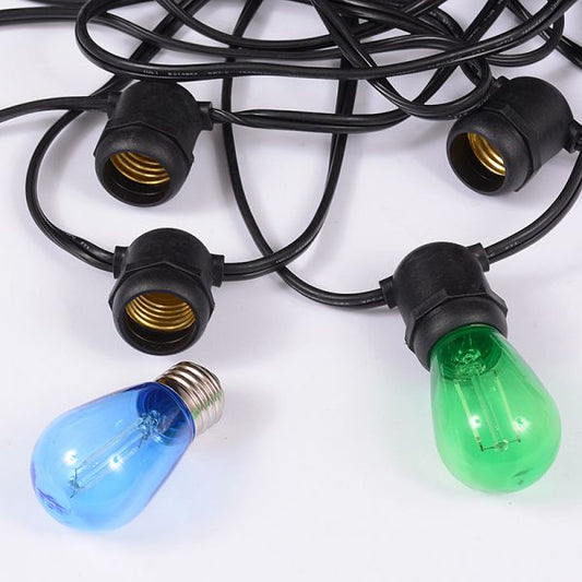 Cable de goma E26 con espaciado de enchufes de 24 pulgadas