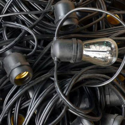 Cable de goma E26 con espaciado de enchufes de 24 pulgadas