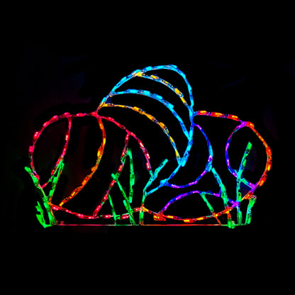 Pantalla LED de huevo de Pascua (56")