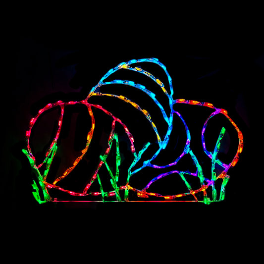 Pantalla LED de huevo de Pascua (56")