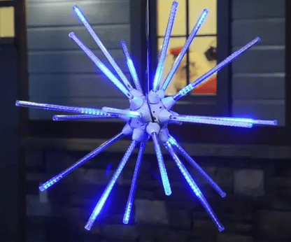 Estallido de estrella animado LED de 24 pulgadas