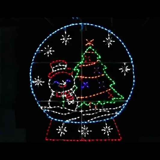 Navidad Globo de Nieve (Centelleo) Pantalla LED
