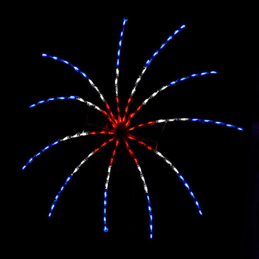 Pantalla LED Firecracker 4 de julio (48")