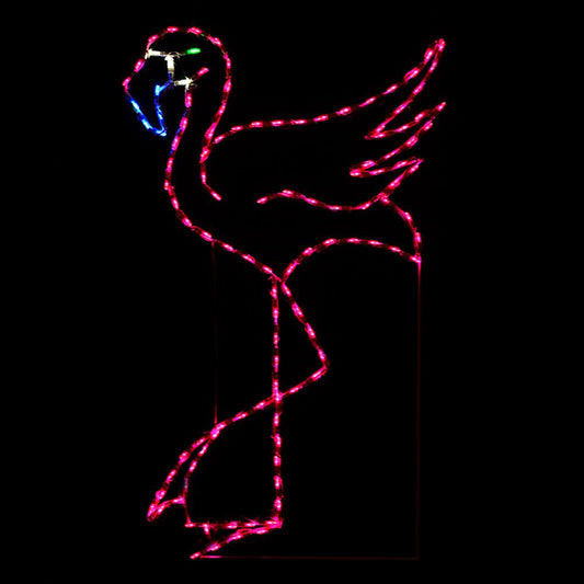 Pantalla LED de flamenco (mirando a la izquierda)