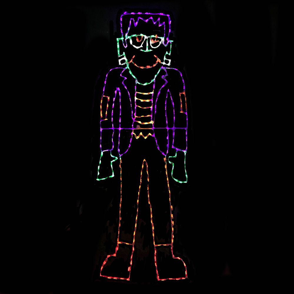 Exhibición LED de Franky Frankenstein para Halloween