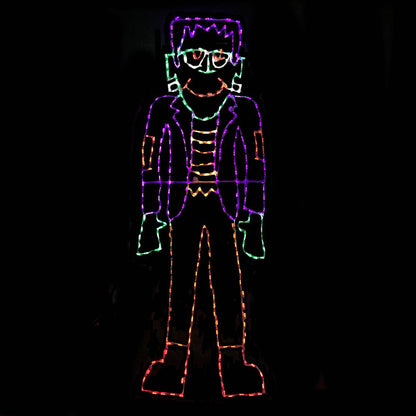 Exhibición LED de Franky Frankenstein para Halloween