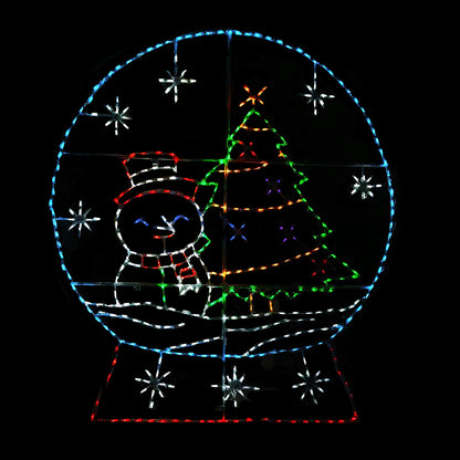 Navidad Globo de Nieve (Centelleo) Pantalla LED
