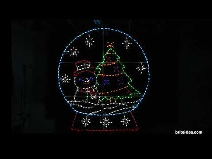 Navidad Globo de Nieve (Centelleo) Pantalla LED