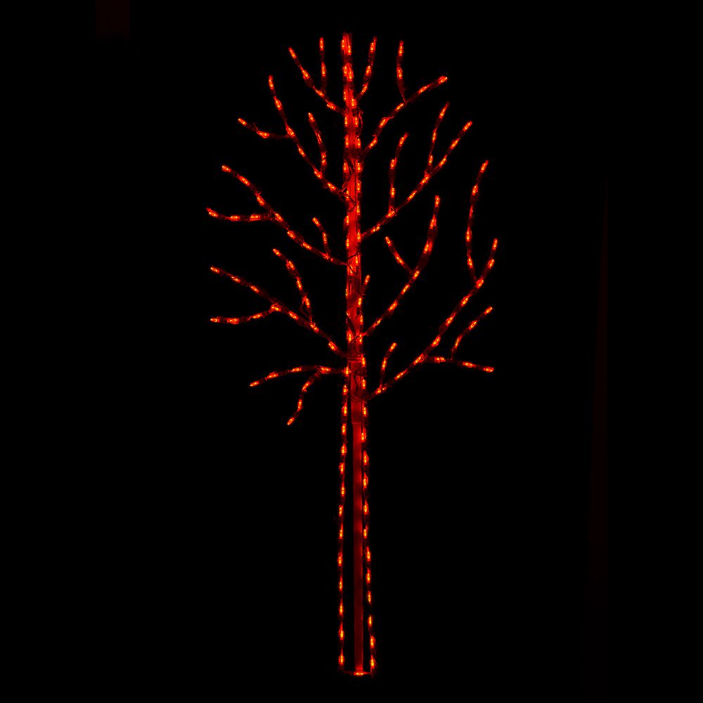 Árbol LED de Halloween - Naranja