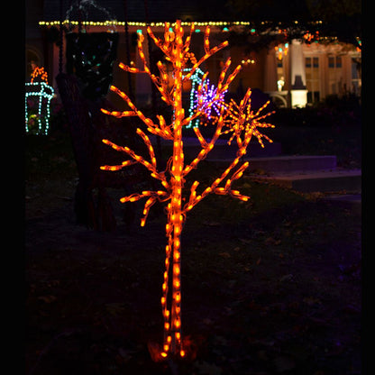 Árbol LED de Halloween - Naranja