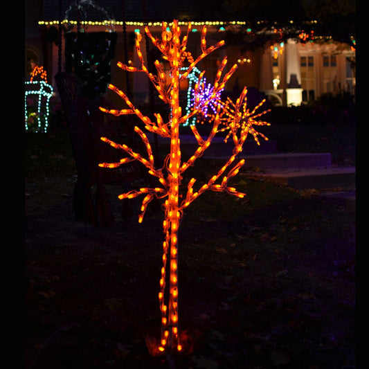 Árbol LED de Halloween - Naranja
