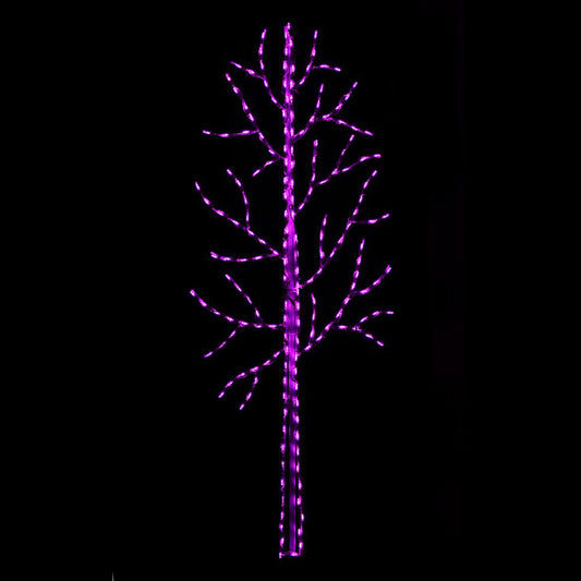 Árbol de Halloween LED - Morado