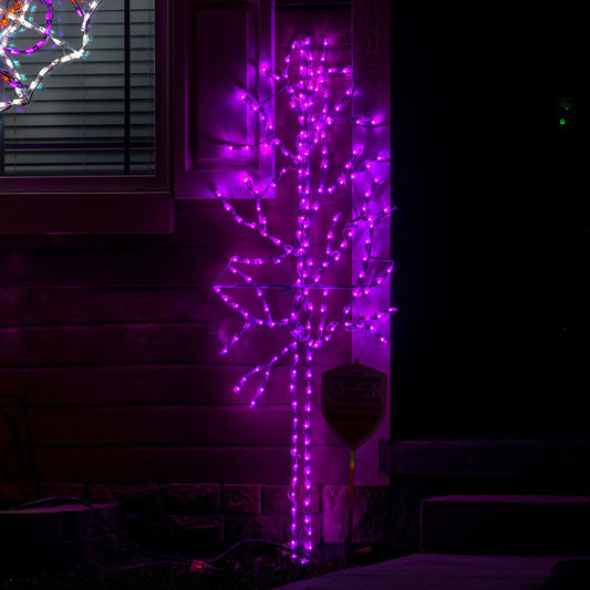 Árbol de Halloween LED - Morado