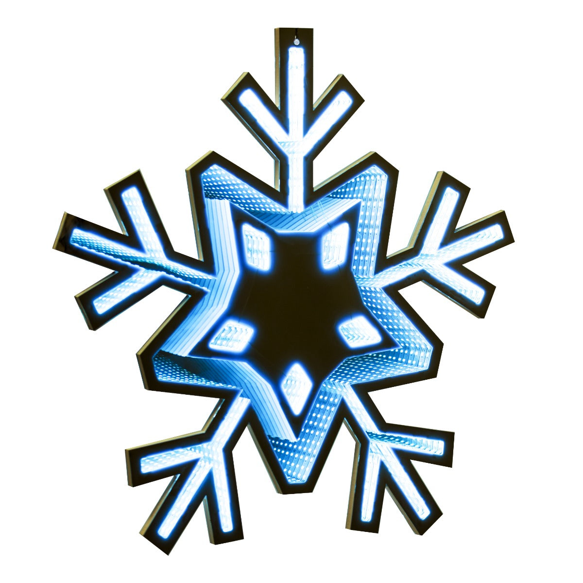 Copo de Nieve Infinito en Pantalla