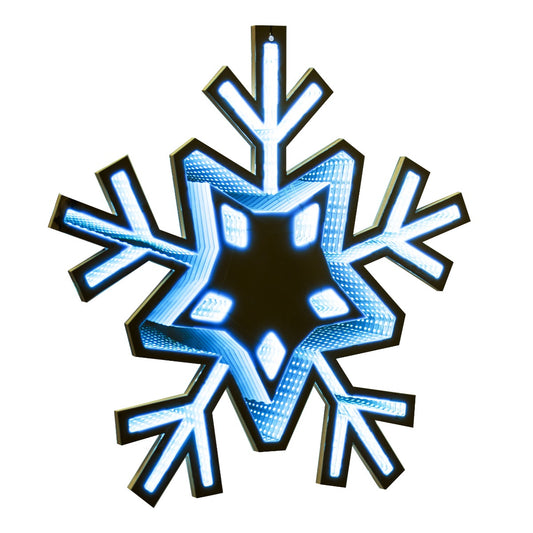 Copo de Nieve Infinito en Pantalla