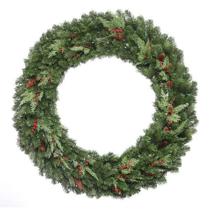 Corona LED de 48" Mountain Pine blanco cálido