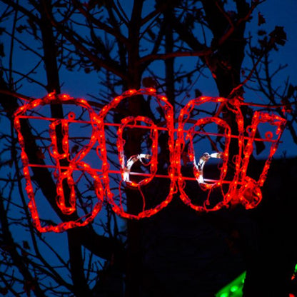 Pantalla LED "Halloween Boo" (101.6 cm)
